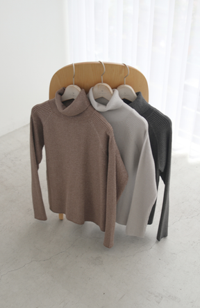 [4.1万枚突破] スーパーストレッチタートルネックプルオーバー