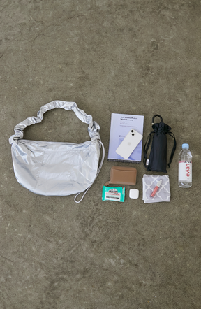 エナメルフリルショルダーBag