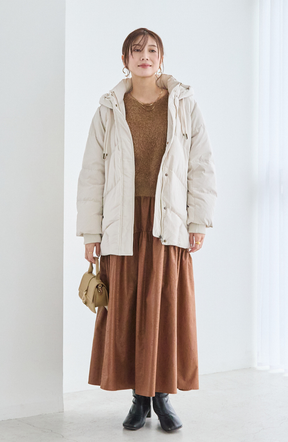 ヴィンテージ加工ヨーク切替スカート