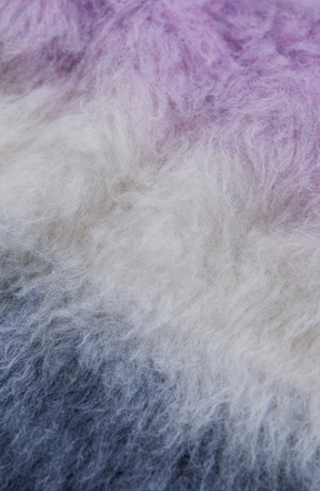 ウールブラッシュグラデーションプルオーバー