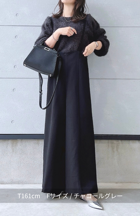 ダブルフェイスシャギーランタンスリーブプルオーバー