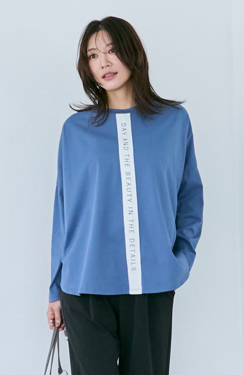 Breeze Cotton 2WAYバックロゴプルオーバー