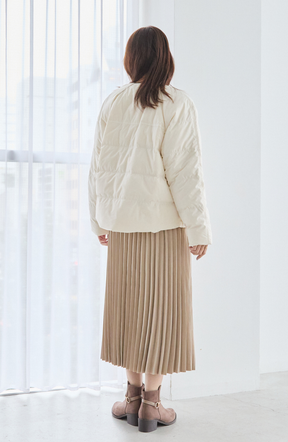 エアリーピュアダウンダブルステッチジャケット