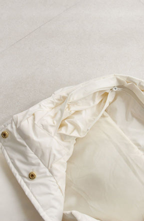 エアリーフードピュアダウンベスト