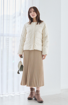 エアリーピュアダウンダブルステッチジャケット