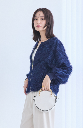 フェザージャガードZIPブルゾン