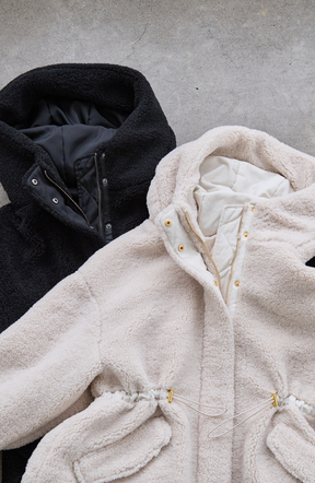 ボアドロストモッズコート