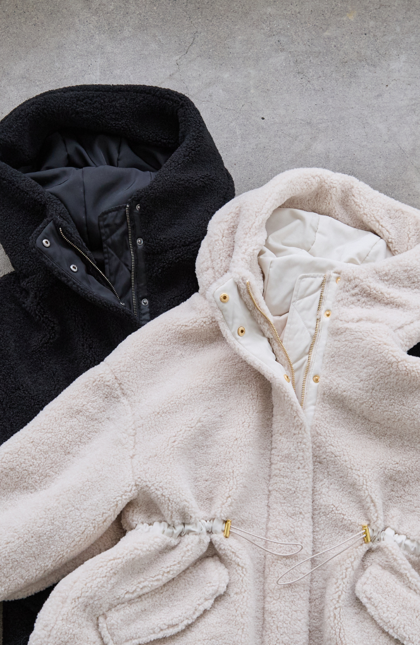 ボアドロストモッズコート