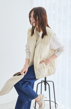 ウォッシャブルバイヤスリブカーディガン