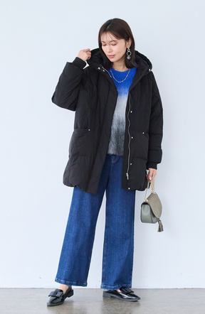 ストレッチフードミドルピュアダウン