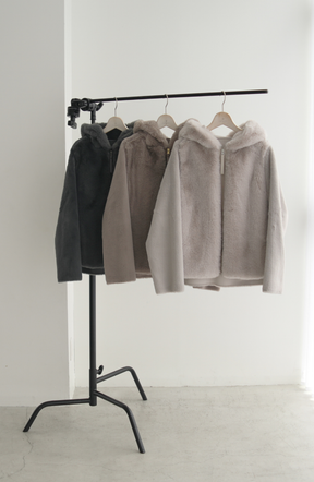 エコファー×ムートンジャケット