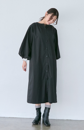 EC限定　バックヨークテープシャツワンピース