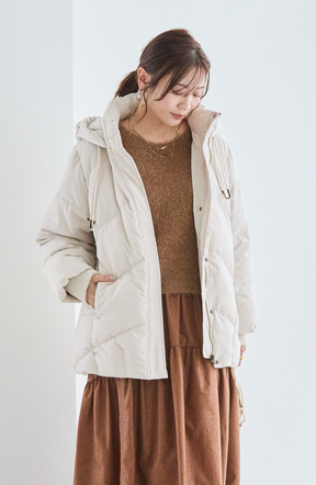 ダブルフェイスシャギーランタンスリーブプルオーバー