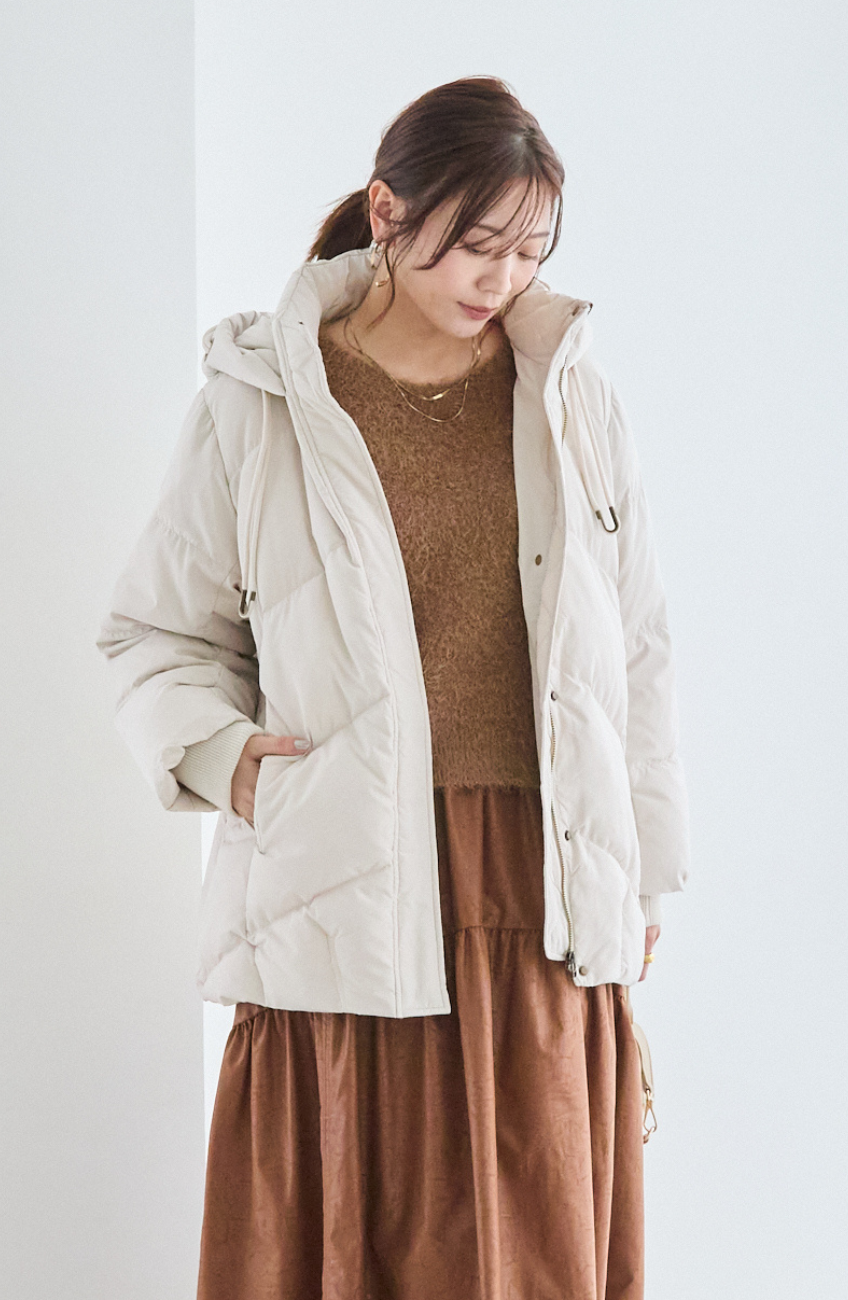 ダブルフェイスシャギーランタンスリーブプルオーバー