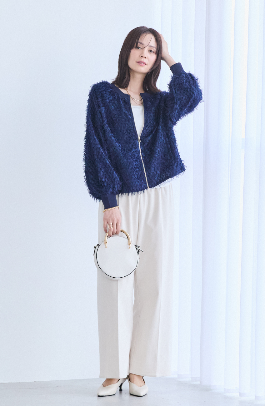 フェザージャガードZIPブルゾン