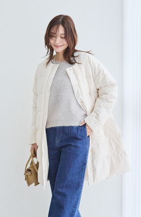 ダブルフェイスシャギーランタンスリーブプルオーバー