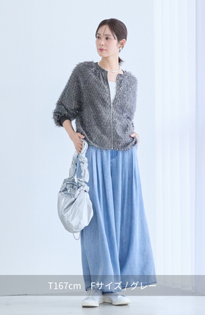 フェザージャガードZIPブルゾン