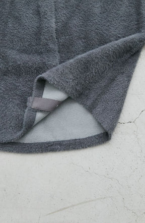 ダブルフェイスフェザーノーカラージャケット