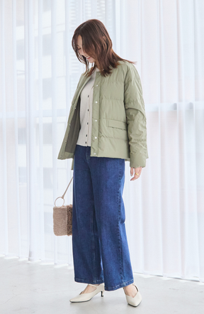 ウォッシャブルバイヤスリブカーディガン