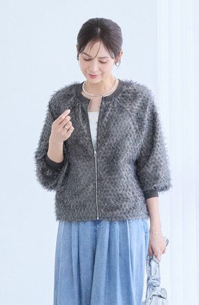 フェザージャガードZIPブルゾン