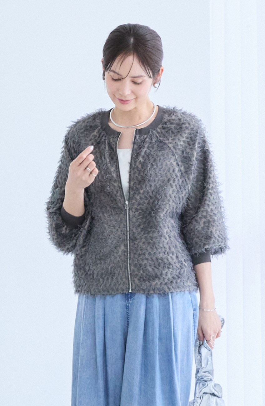 フェザージャガードZIPブルゾン