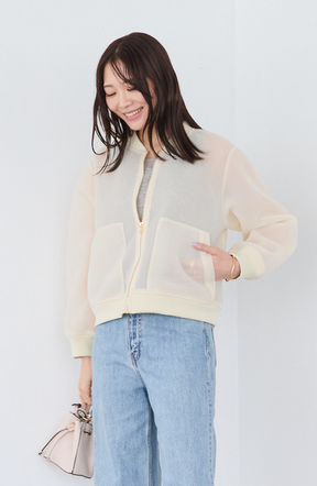 シアーダンボールブルゾン