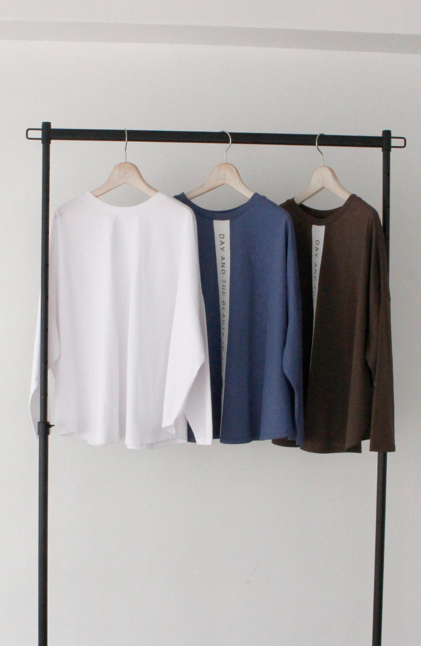 Breeze Cotton 2WAYバックロゴプルオーバー