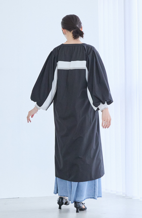 EC限定　バックヨークテープシャツワンピース