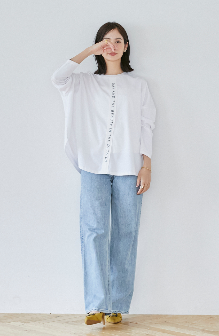 Breeze Cotton 2WAYバックロゴプルオーバー
