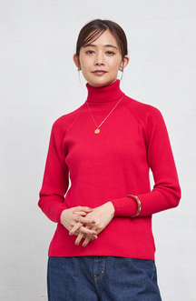 [1.7万枚突破] スーパーストレッチタートルネックプルオーバー