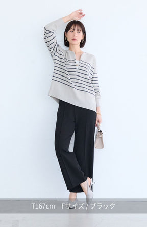 ジャガードボンディングベーシックパンツ