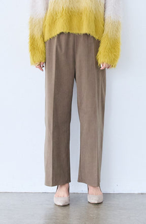 ストレッチ起毛ノンシームパンツ