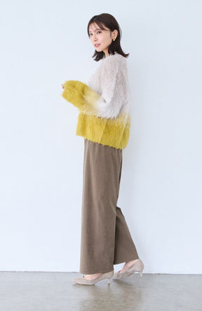 ストレッチ起毛ノンシームパンツ