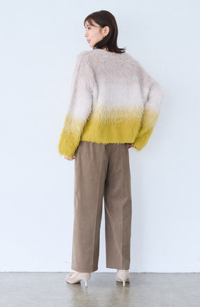 ストレッチ起毛ノンシームパンツ