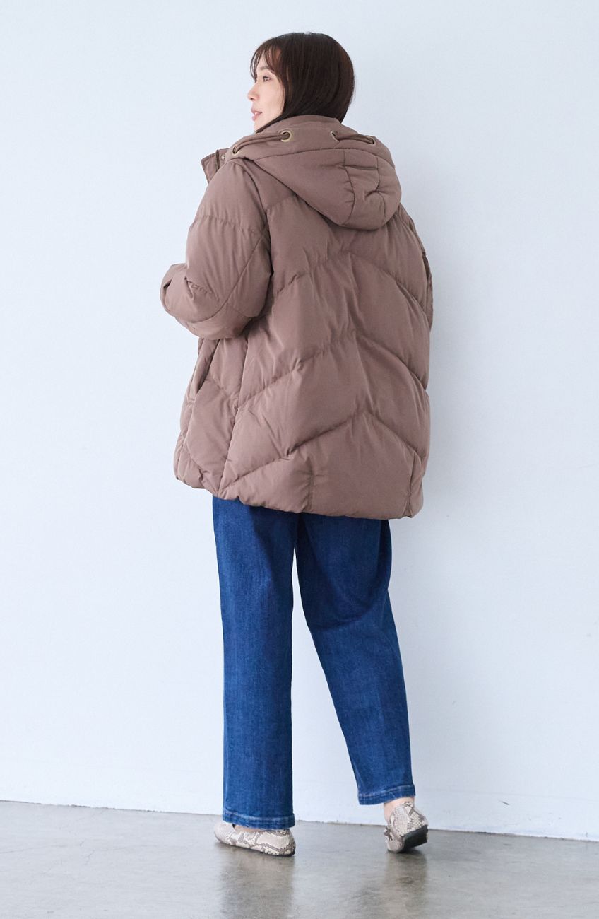 ハトメフードスタンドミドルピュアダウン