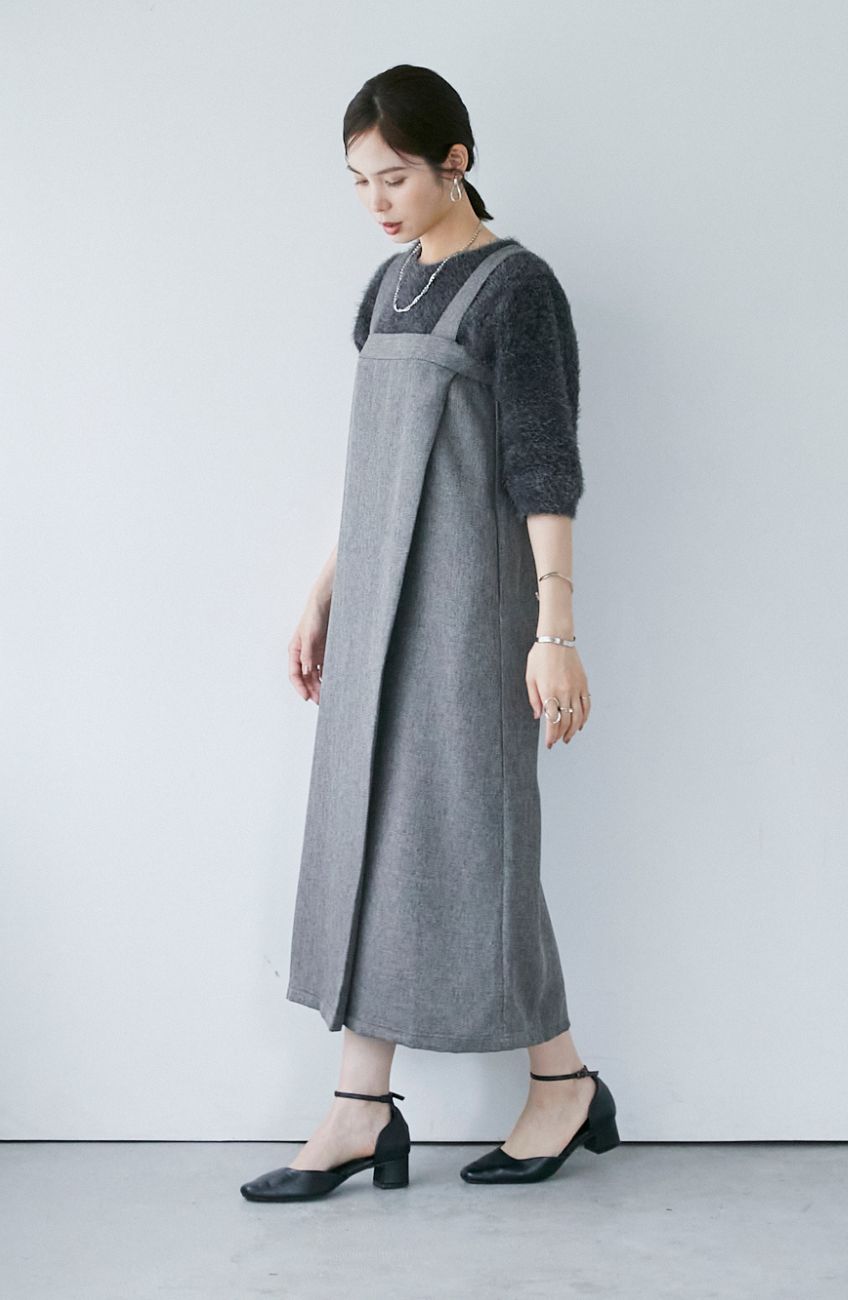 サークルワンピース REYELL NEW サークルストレッチゼブラPTワンピース246QU1082