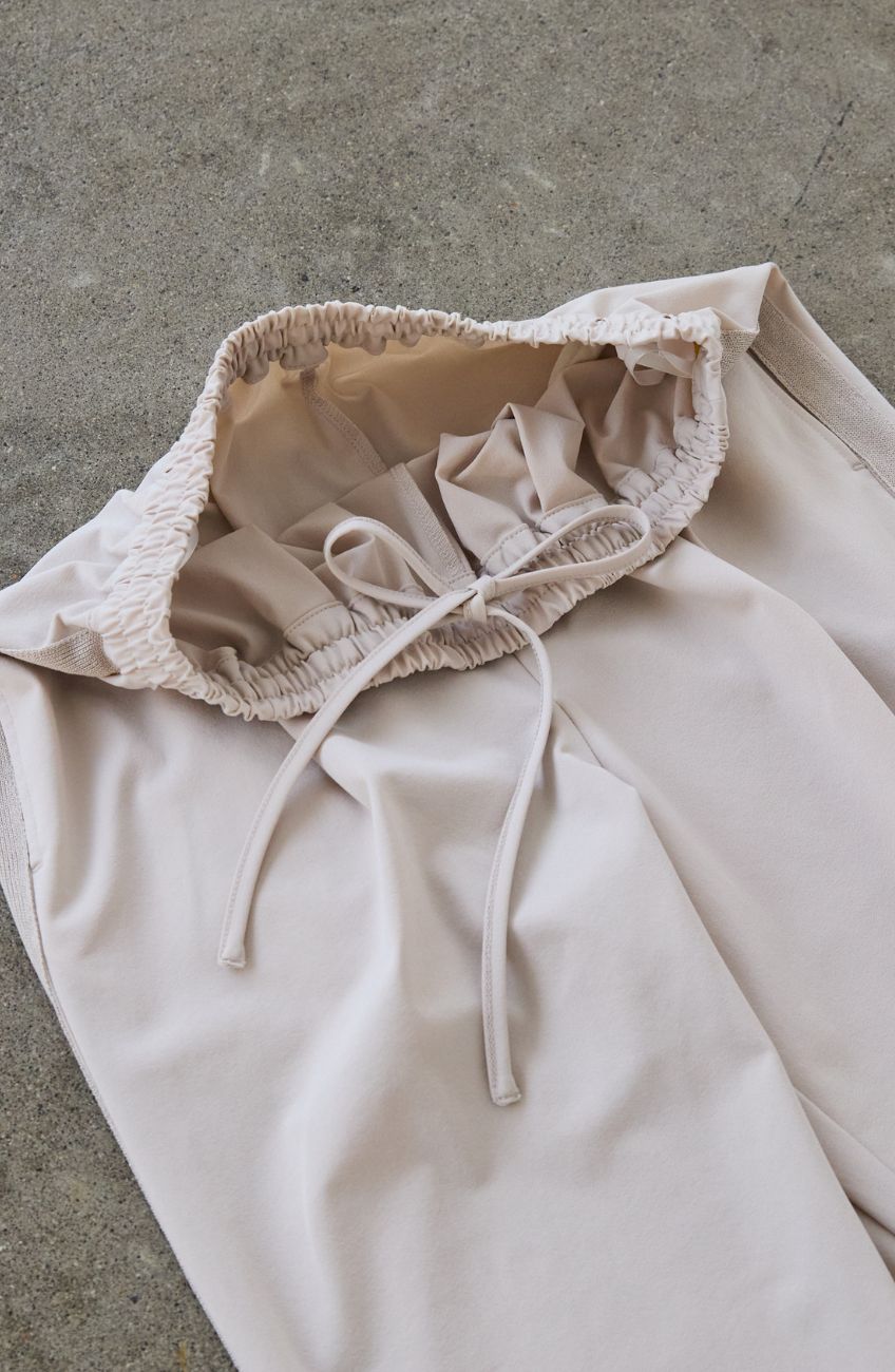 CICA配合サークルストレッチテーパードパンツ