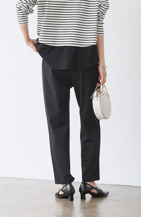 CICA配合サークルストレッチテーパードパンツ