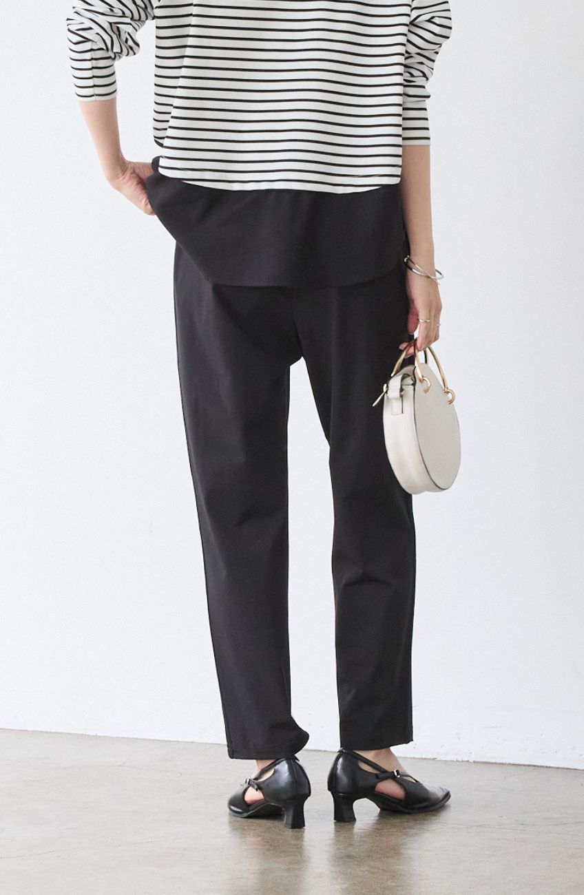 CICA配合サークルストレッチテーパードパンツ