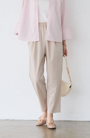 CICA配合サークルストレッチテーパードパンツ