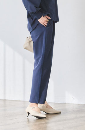 CICA配合サークルストレッチテーパードパンツ