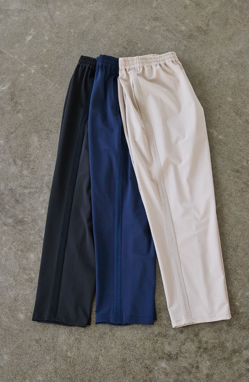 CICA配合サークルストレッチテーパードパンツ