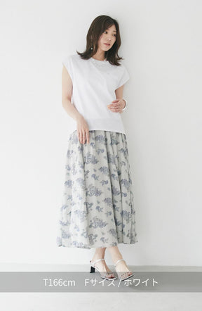 EC限定　DRY COTTON フレンチスリーブプルオーバー