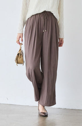 レーヨンナイロンイージーパンツ