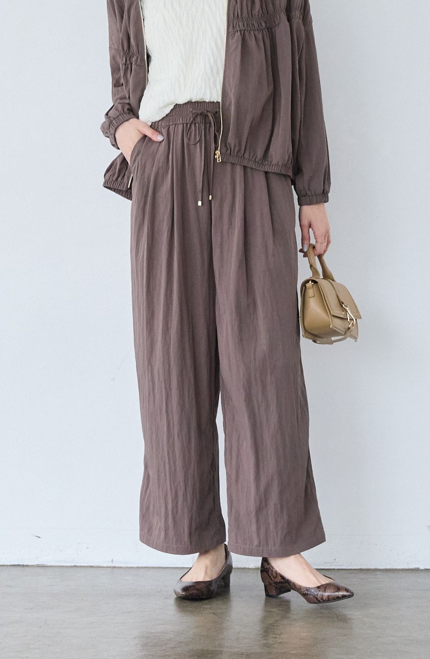 レーヨンナイロンイージーパンツ