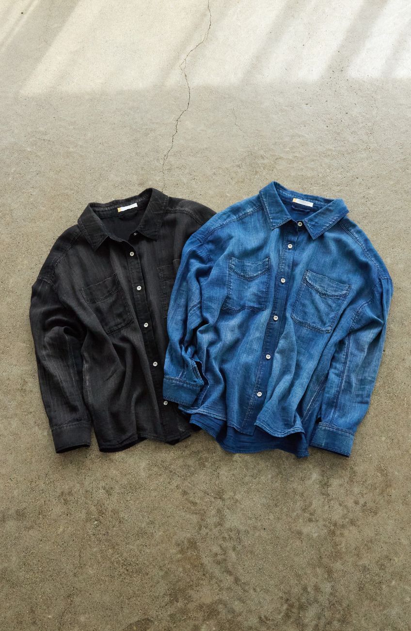 Hand Madeブラストデニムシャツ