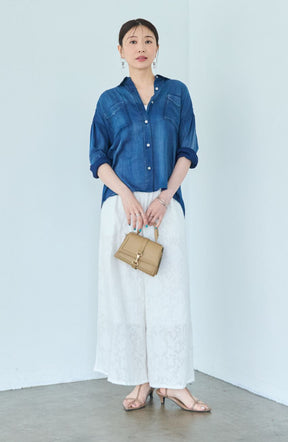 Hand Madeブラストデニムシャツ