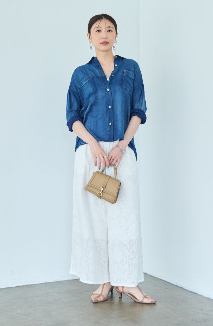 Hand Madeブラストデニムシャツ