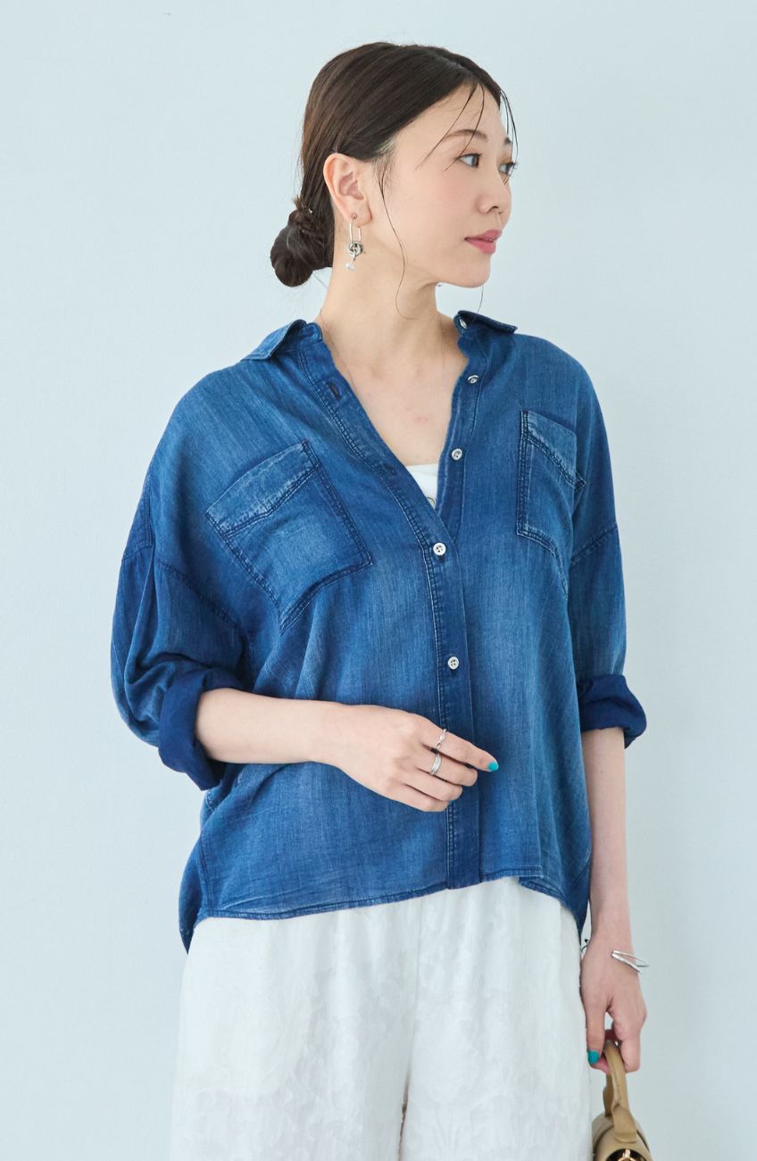 Hand Madeブラストデニムシャツ
