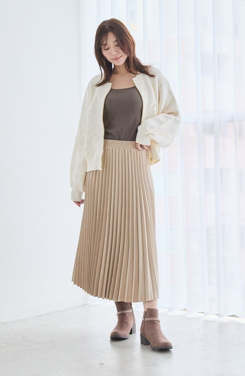 フラワージャガードモールブルゾン